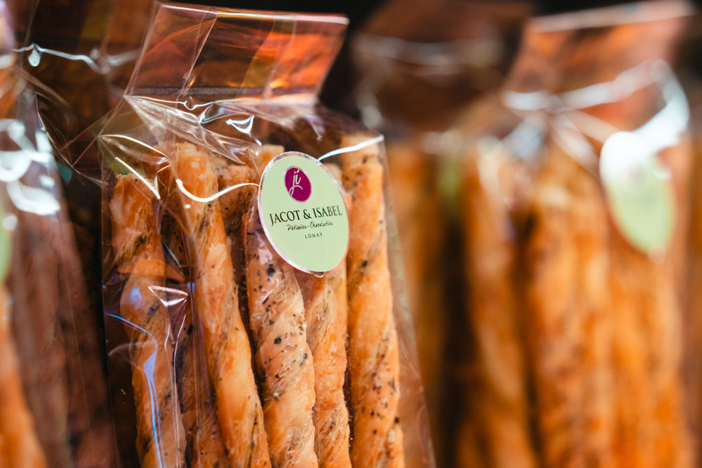Flutes salées de chez Jacot & Isabel